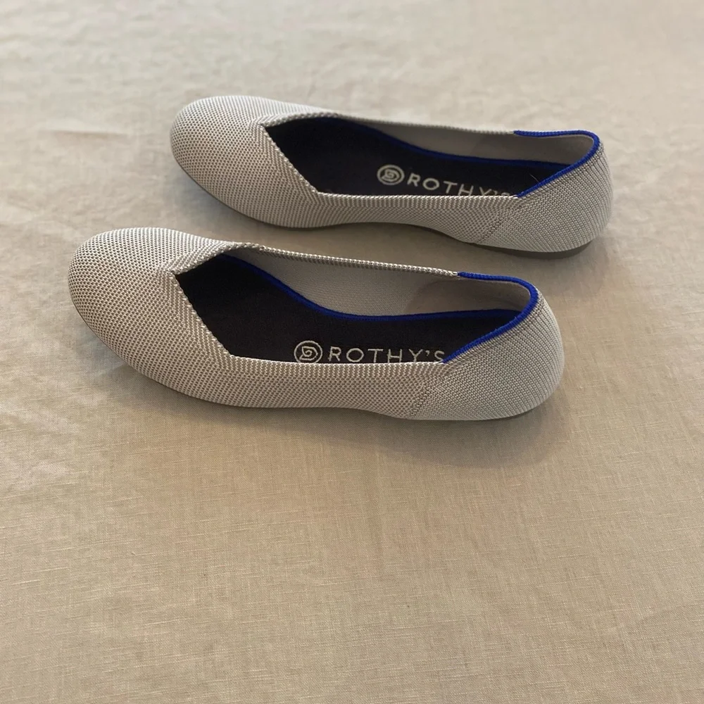 Rothy's Gray Flats